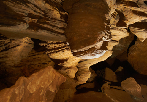 Upper Caving at Laurel Caverns